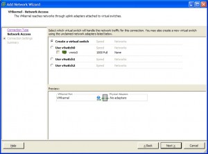 create a virtual switch
