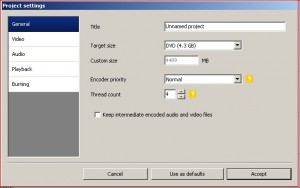 DVDFlick Project Properties